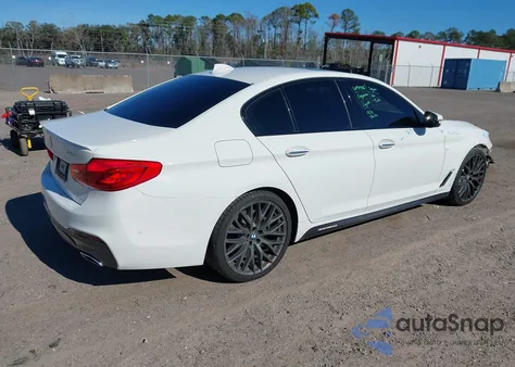 2018 BMW 540I z USA, uszkodzony, nr VIN WBAJE5C52JWA92513
